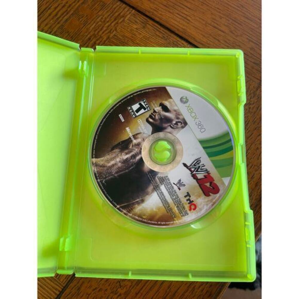 XBOX 360 WWE W12 game